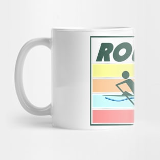 Sculling Double Rowing - Color Mug